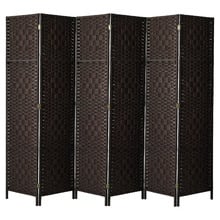 6 Panel Shyla Pine Wood Room Divider
